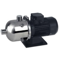 Насос многоступенчатый горизонтальный CNP CHL12-50LSWSC 3кВт 3х380В PN 10 70гр., нержавеющая сталь