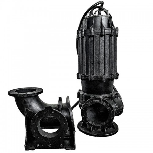 Насос погружной фекальный  CNP 100WQ60-9-3AC(I) 3кВт 3х380В чугунный без автоматической трубной муфты DN100 кабель 9м 40гр.