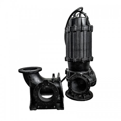 Насос погружной канализационный  CNP 80WQ40-30-7.5AC(I)* 7,5кВт 3х380В чугунный без автоматической трубной муфты DN80 кабель 9м 40гр.